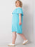 Kleid mit Streifen schulterfrei Plus Size xL-4XL - Swytmode