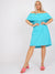 Kleid mit Streifen schulterfrei Plus Size xL-4XL - Swytmode