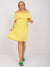 Kleid mit Streifen schulterfrei Plus Size xL-4XL - Swytmode