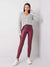 Stylische Leggings aus Kunstleder mit hoher Taille S-XL - Swytmode