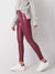 Stylische Leggings aus Kunstleder mit hoher Taille S-XL - Swytmode