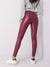 Stylische Leggings aus Kunstleder mit hoher Taille S-XL - Swytmode